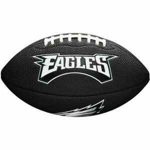 Wilson MINI NFL TEAM SOFT TOUCH FB BL PH Mini rögbi labda, fekete, veľkosť os kép