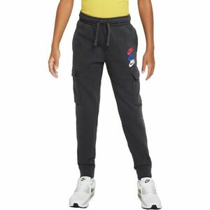 Nike NSW SI FLC CARGO PANT BB Fiú melegítőnadrág, sötétszürke, veľkosť M kép