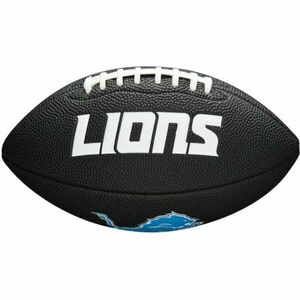 Wilson MINI NFL TEAM SOFT TOUCH FB BL DT Mini rögbi labda, fekete, veľkosť os kép
