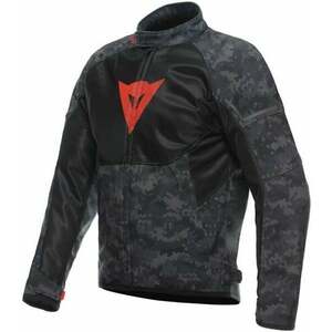 Dainese Ignite Air Tex Jacket Camo Gray/Black/Fluo Red 44 Textildzseki kép