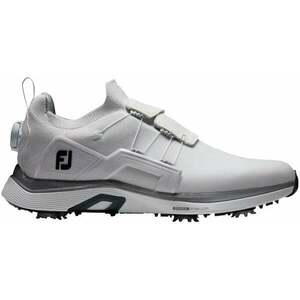 Footjoy Hyperflex BOA Mens Golf Shoes White/White/Black 40, 5 kép