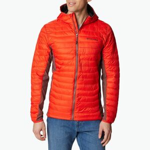 Columbia Powder Pass kapucnis férfi hibrid kabát piros 1773271839 kép