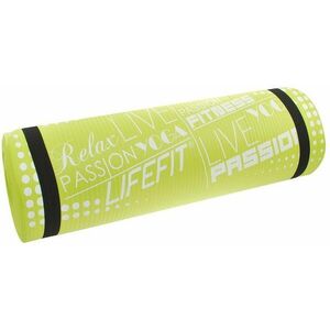 Lifefit jóga matrac exkluzív és zöld kép