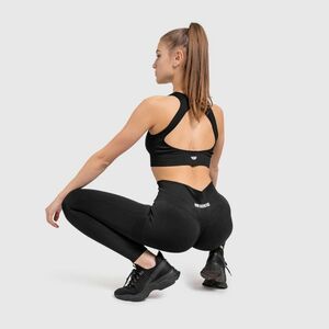 Varrás nélküli fitness szett Iron Aesthetics Seamless Butt, fekete kép