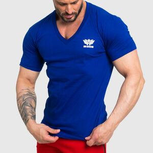 Férfi fitness póló Iron Aesthetics Original V, kék kép