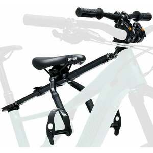 Shotgun Pro Child Bike Seat + Handlebars Combo Black Gyerekülés és pótkocsi kerékpárokhoz kép