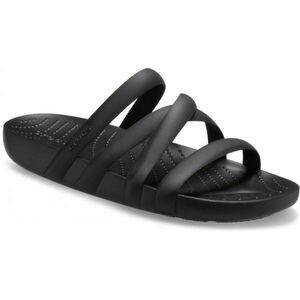 Crocs SPLASH STRAPPY Női papucs, fekete, veľkosť 38/39 kép