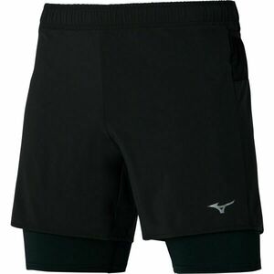 Mizuno ER 5.5 2IN1 SHORT Férfi sport rövidnadrág, fekete, méret kép