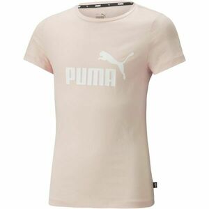 Puma ESS LOGO TEE G Lány póló, rózsaszín, méret kép