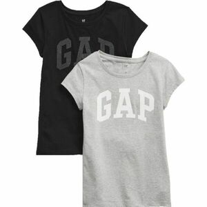 GAP V-SS LOGO GRPH T XLS 2PK Lány póló, fekete, méret kép