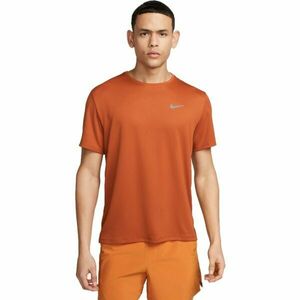 Nike NK DF UV MILER SS Férfi póló edzéshez, narancssárga, veľkosť L kép