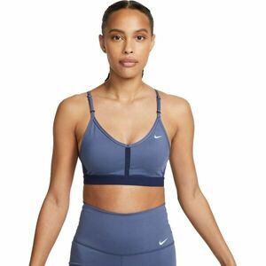 Nike DF INDY V-NECK BRA W Női sportmelltartó, kék, veľkosť XS kép
