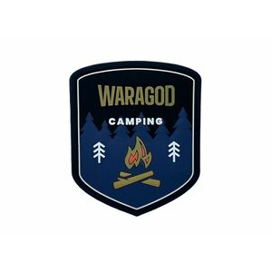 WARAGOD Tapasz 3D Camping 7x5cm kép