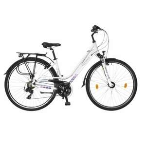 Neuzer Ravenna 100 női matt Kerékpár 28" - fehér-lila kép