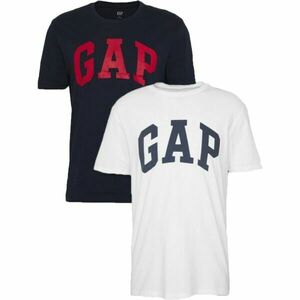 GAP V-BASIC ARCH 2 PACK Férfi póló, fekete, méret kép
