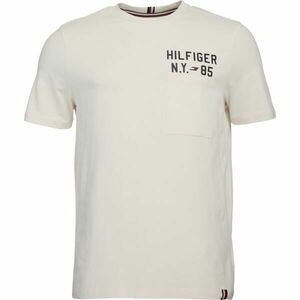 Tommy Hilfiger GRAPHIC S/S TEE Férfi póló, fehér, méret XXL kép