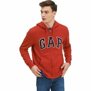 GAP XLS FT ARCH FZ HD Férfi pulóver, piros, méret kép
