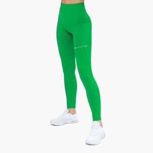 Női leggings Gym Glamour push up dzsungel zöld 374 kép