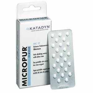 Katadyn fertőtlenítő tabletta a vízbe 100db kép