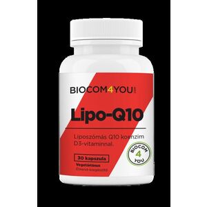 Lipo-Q10 + D3 vitamin 2000ne 30 kapszula - Biocom kép