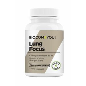 Lung Focus kapszula 90 db - Biocom kép