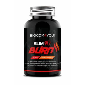 Slim 40 Burn kapszula 60 db - Biocom kép