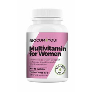 Multivitamin for Women kapszula 60 db - Biocom kép
