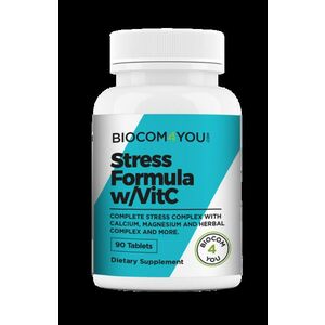 Stress Formula C-vitaminnal kapszula 90 db - Biocom kép