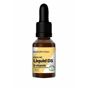Liquid D3 D-vitamin csepp 2500NE - Biocom kép