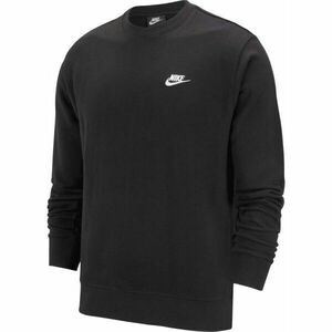 Nike SPORTSWEAR CLUB Férfi sportpulóver, fekete, méret kép