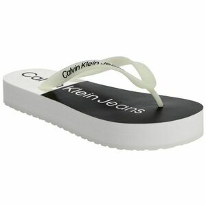 Calvin Klein BEACH SANDAL FLATFORM Női flip-flop papucs, fehér, veľkosť 38 kép
