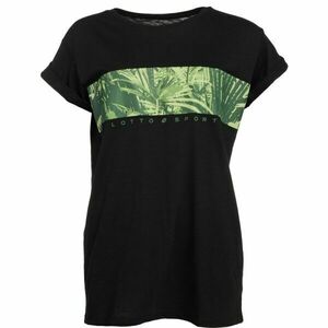 Lotto TEE TROPICAL W Női póló, fekete, méret kép