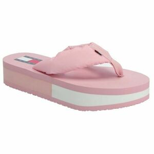 Tommy Hilfiger WEBBING MID BEACH SNDL NW STRP Női flip-flop papucs, rózsaszín, méret kép