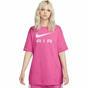 Nike NSW TEE AIR BF Női póló, rózsaszín, veľkosť XL kép