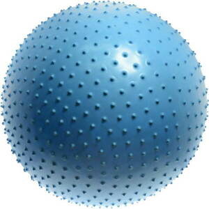 Lifefit - gimnasztikai masszázs labda kék színben 75 cm kép