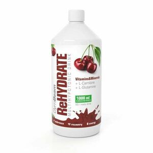 GymBeam ReHydrate 1000 ml, sour cherry kép