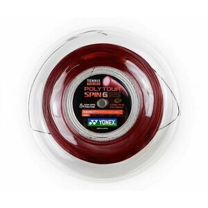 Yonex Poly Tour SPIN G, 1, 25mm, 200m, Dark Red kép