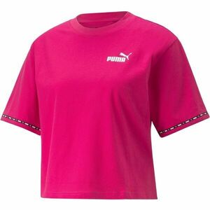 Puma POWER TAPE TEE Női póló, rózsaszín, méret kép