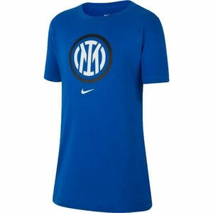 Nike INTER MILAN CREST Fiú póló, kék, veľkosť M kép