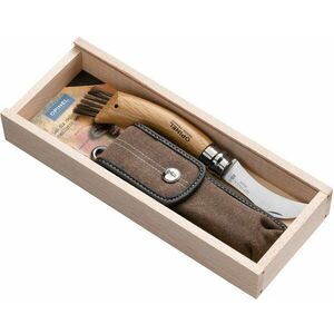 Opinel Wooden Gift Box N°08 Mushroom + Sheath Gombász kés kép
