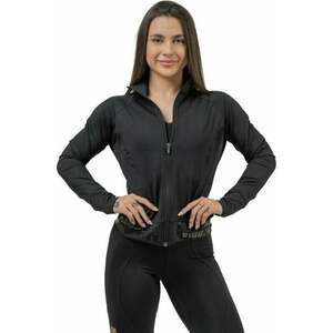 Nebbia Zip-Up Jacket INTENSE Warm-Up Black L Fitness pulóverek kép