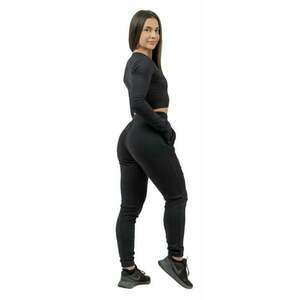 Nebbia High-Waist Joggers INTENSE Signature Black S Fitness nadrág kép