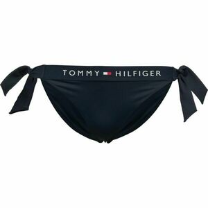 Tommy Hilfiger TH ORIGINAL-SIDE TIE CHEEKY BIKINI Női fürdőruha alsó, sötétkék, veľkosť XS kép