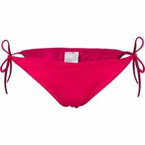 Calvin Klein INTENSE POWER-S-STRING SIDE TIE CHEEKY BIKINI Női bikini alsó, rózsaszín, veľkosť M kép