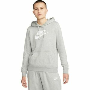 Nike WMNS CLUB FLC GX STD PO HDY Női pulóver, szürke, veľkosť S kép