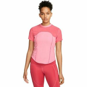 Nike DF AIR SS TOP Női edzőpóló, rózsaszín, veľkosť M kép