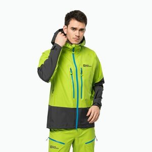 Jack Wolfskin férfi Alpspitze 3L sí dzseki zöld 1115181 kép