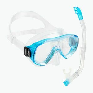 Cressi Ondina gyermek snorkel készlet + Top maszk + snorkel Clear Aquamarine DM1010133 kép