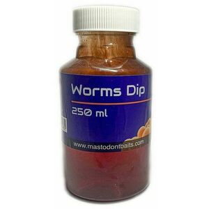 Mastodont Baits - Dip Worms 250ml kép