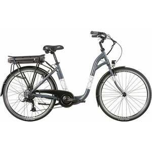 DEMA E-Silence Grey/White Trekking / City elektromos kerékpár kép